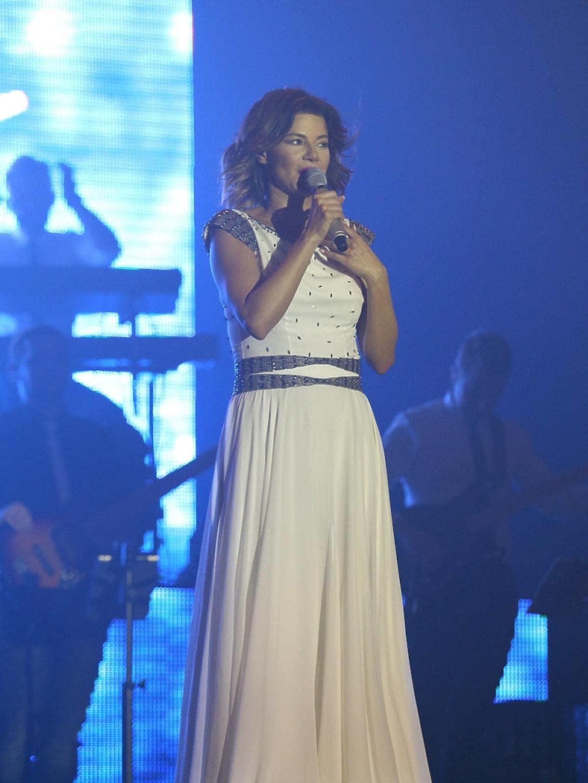 Edyta Górniak na walentynkowym koncercie w Krakowie