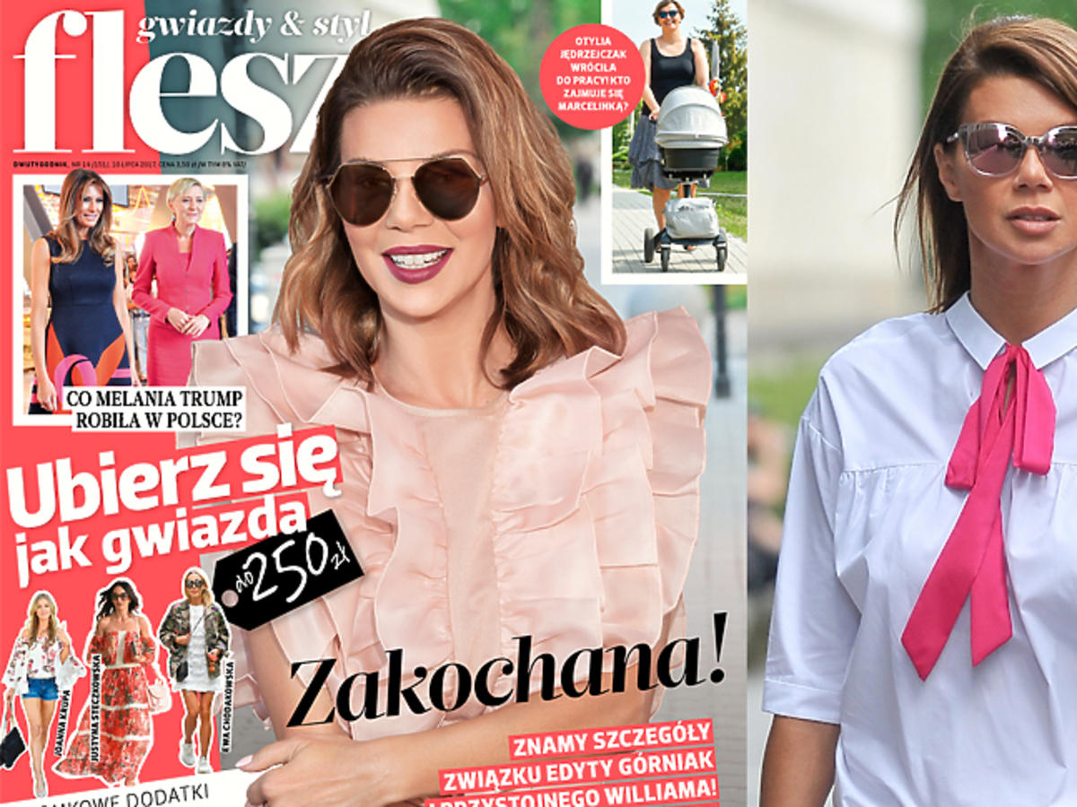 Edyta Górniak w magazynie Flesz