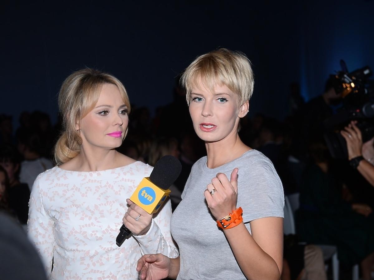Edyta Pazura na pokazie Bizuu wiosna lato 2015