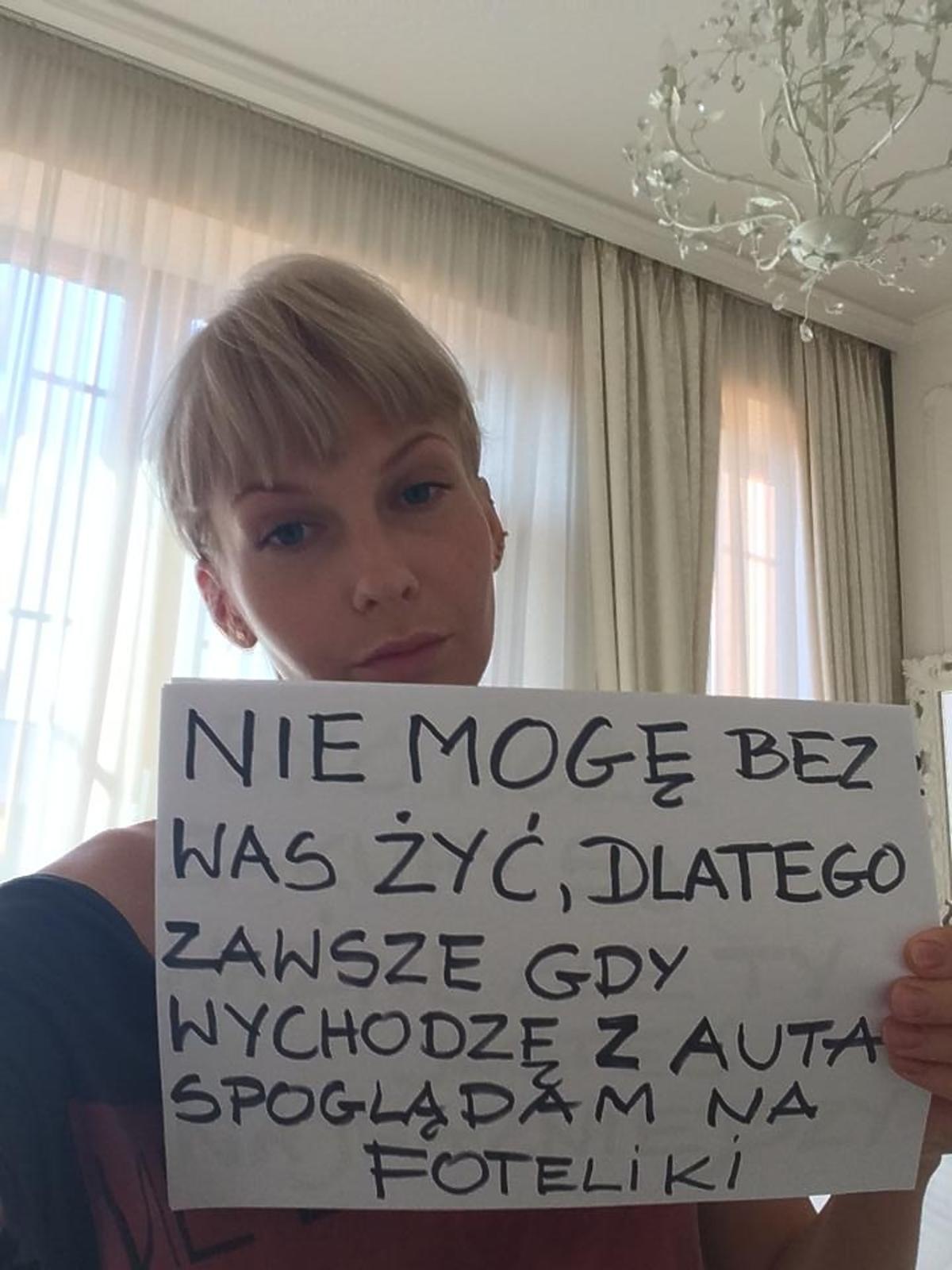 Edyta Pazura w akcji społecznej