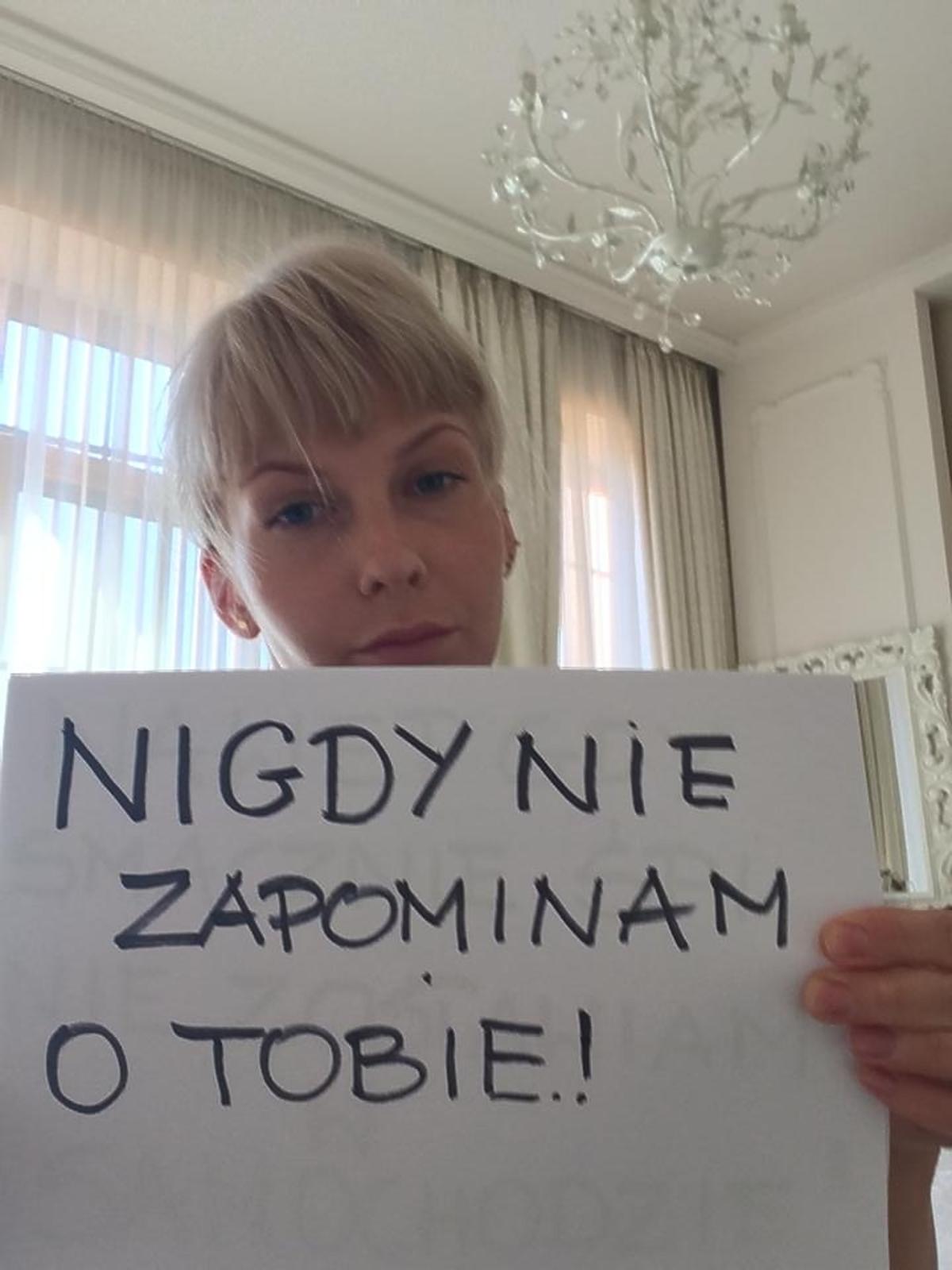 Edyta Pazura w akcji społecznej