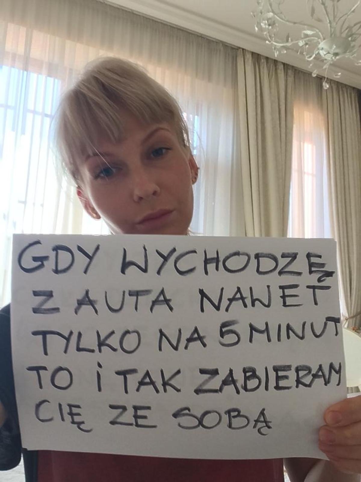 Edyta Pazura w akcji społecznej