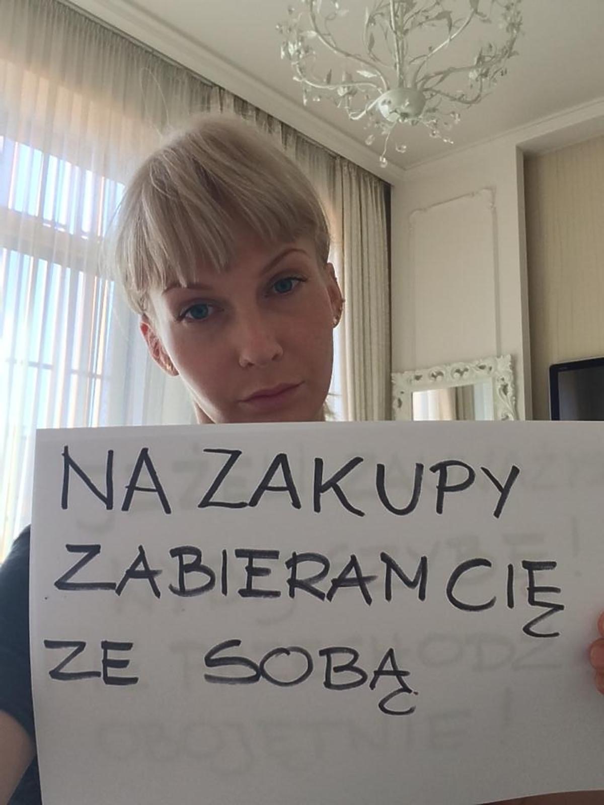 Edyta Pazura w akcji społecznej