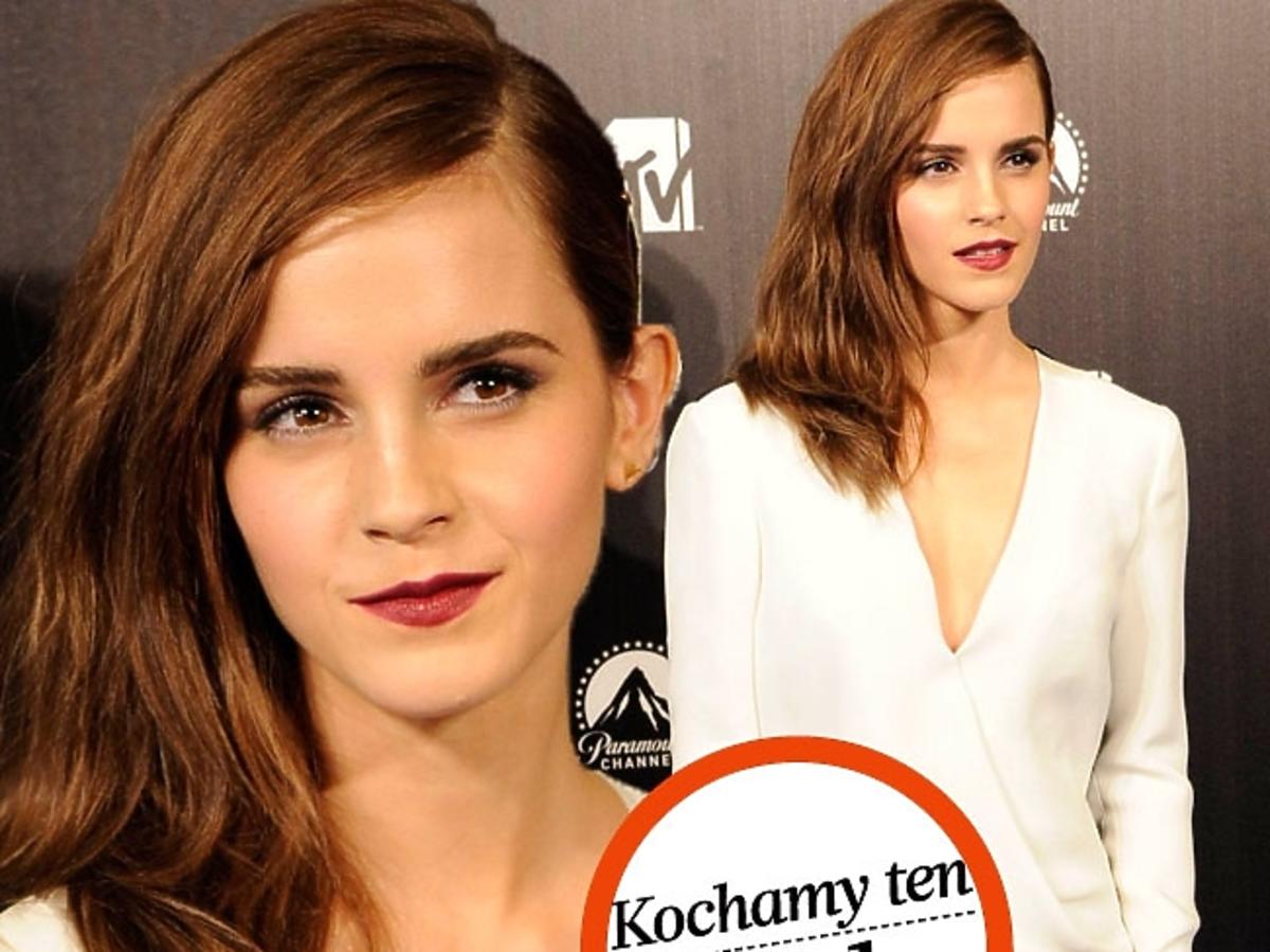Emma Watson na premierze "Noe" w Madrycie