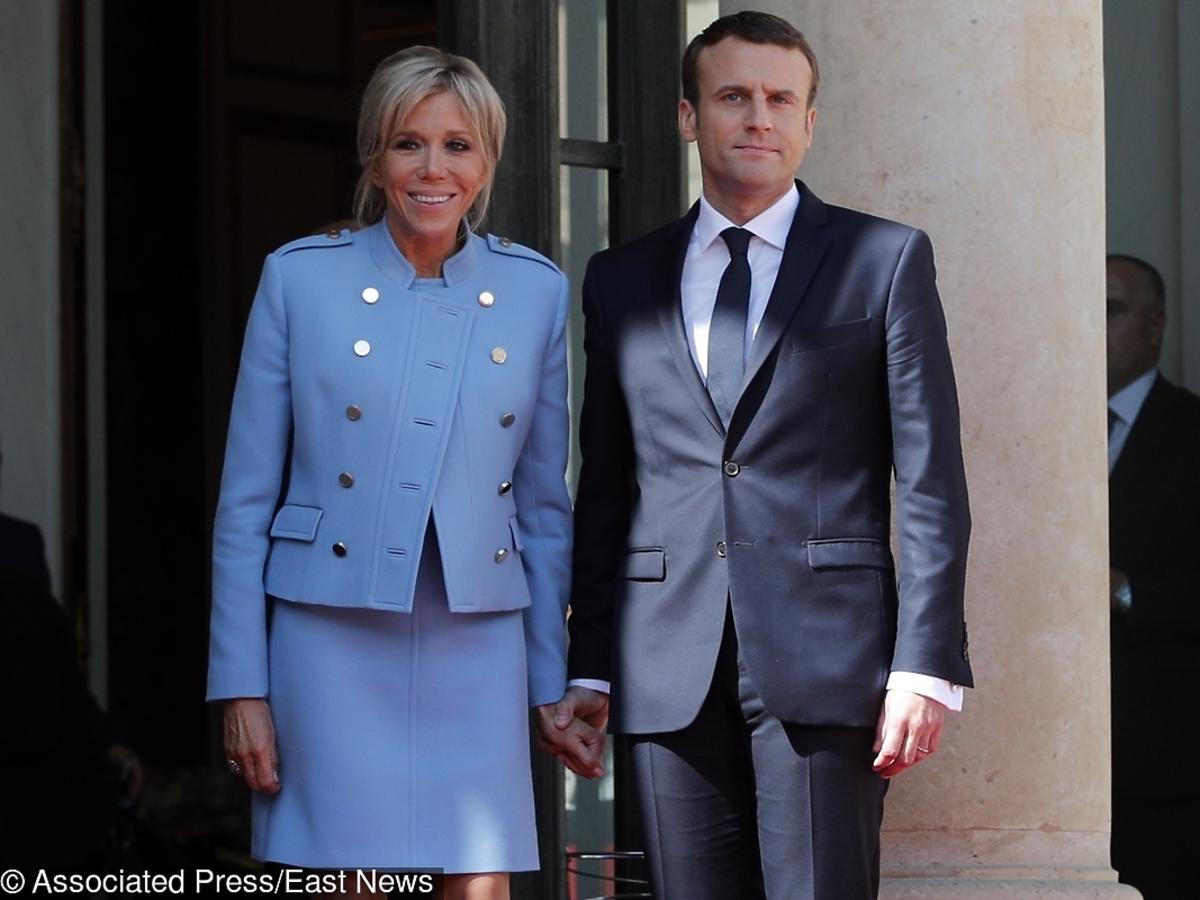 Emmanuel Macron zaprzysiężony na prezydenta. Jak wyglądała jego żona?