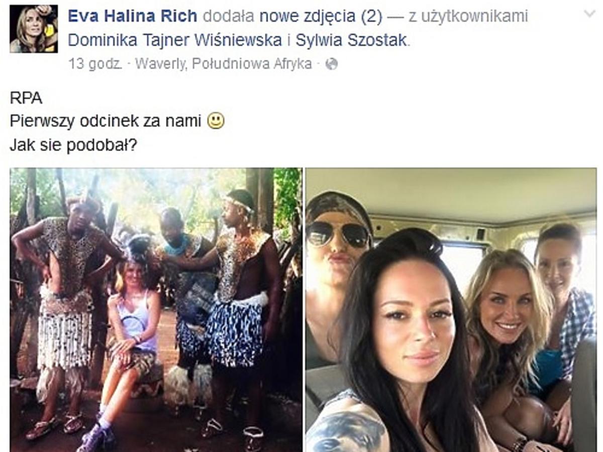 Eva Halina Rich pokazała zdjęcia z planu Agenta