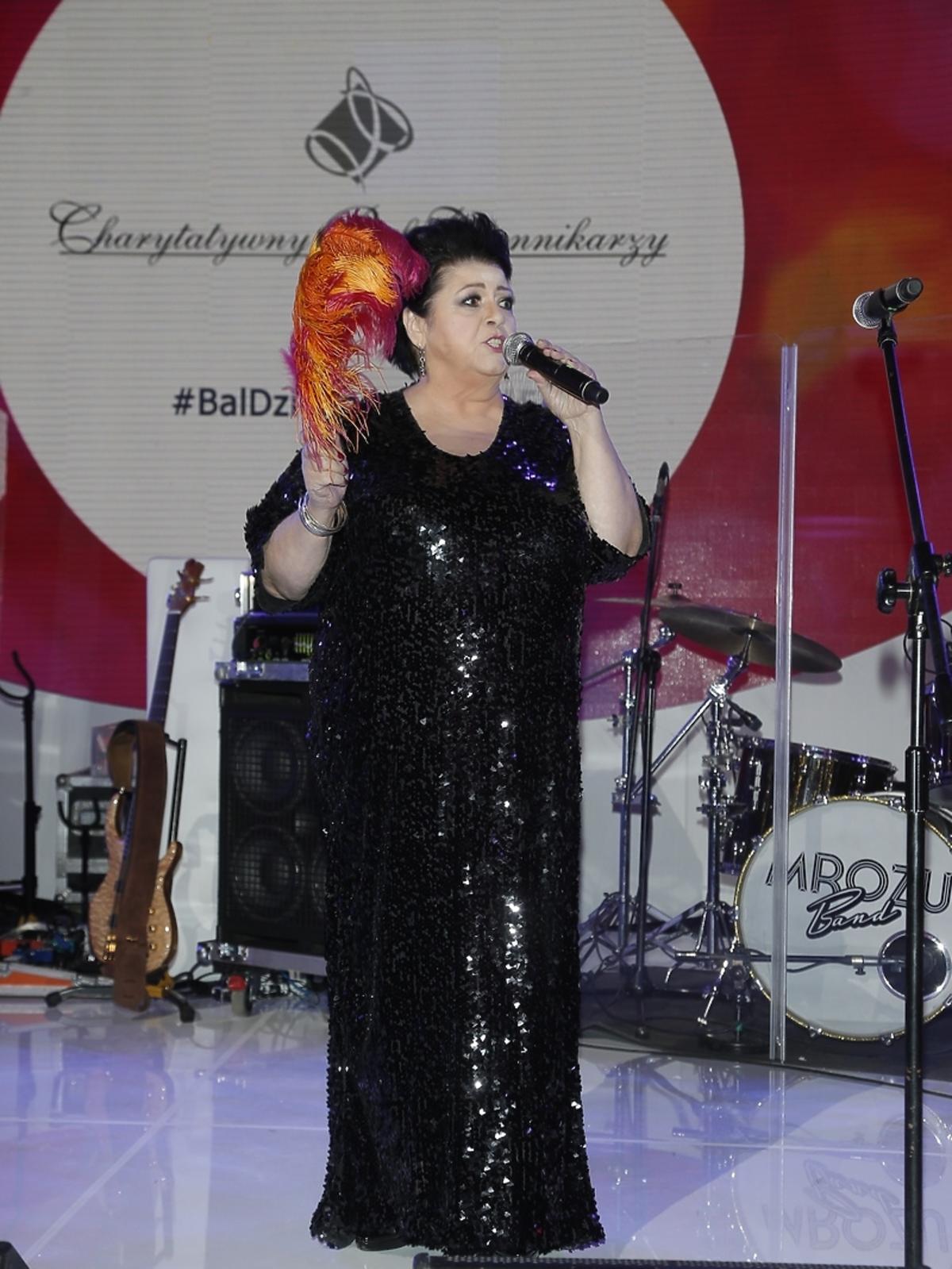 Ewa Bem na Balu Dziennikarza 2015