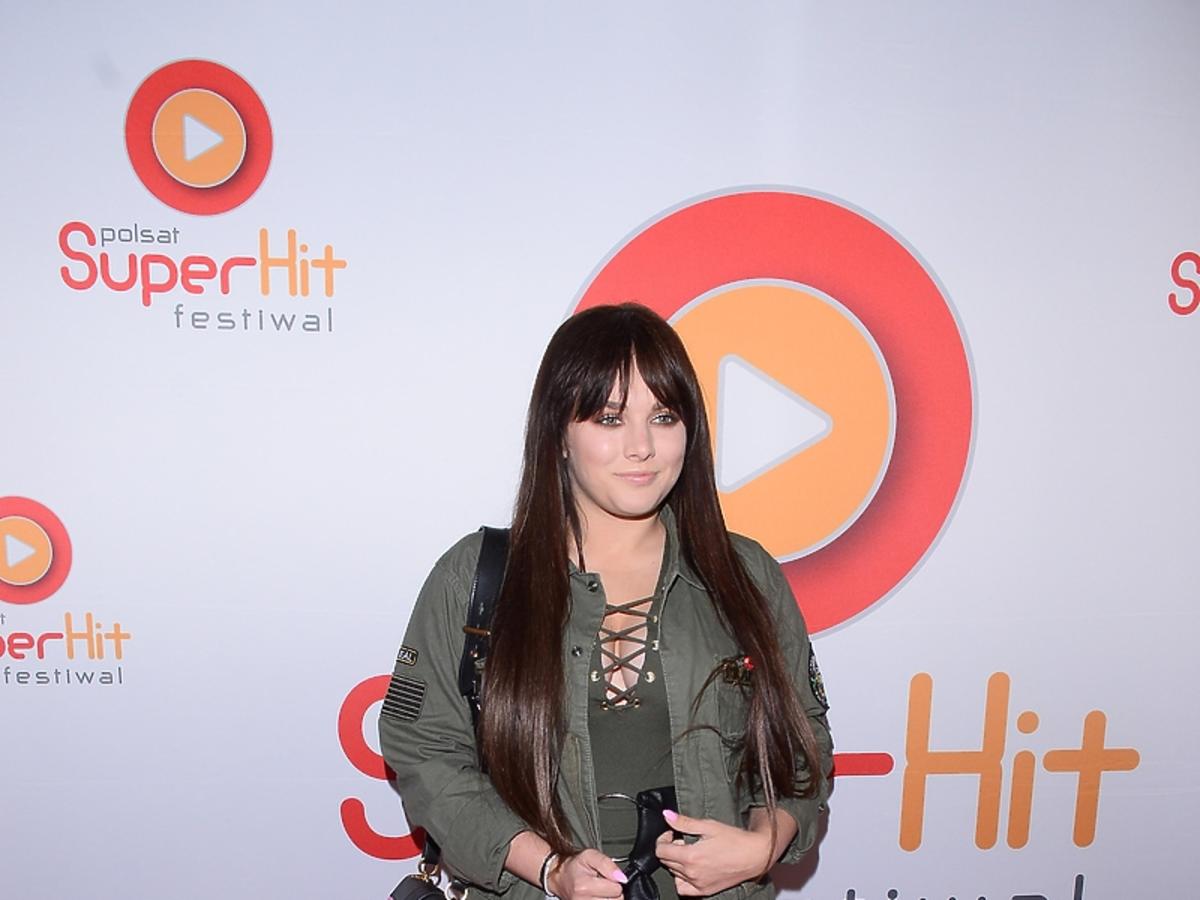 Ewa Farna na konferencji Polsat Super Hit Festiwal