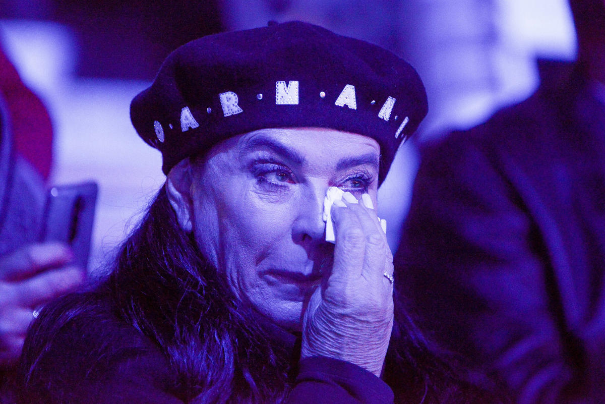 Ewa Krawczyk wzruszona