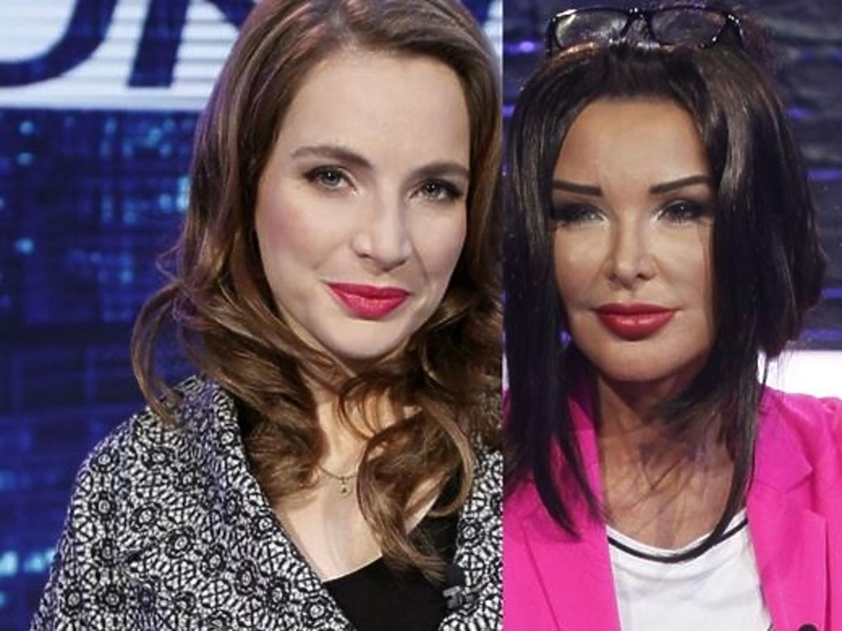 Ewa Minge i Anna Dereszowska na planie Project Runway