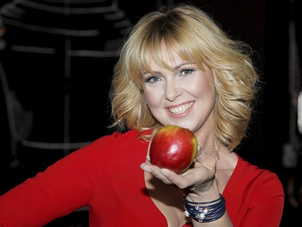 Ewa Wachowicz na konferencji prasowej Top Chef 2014