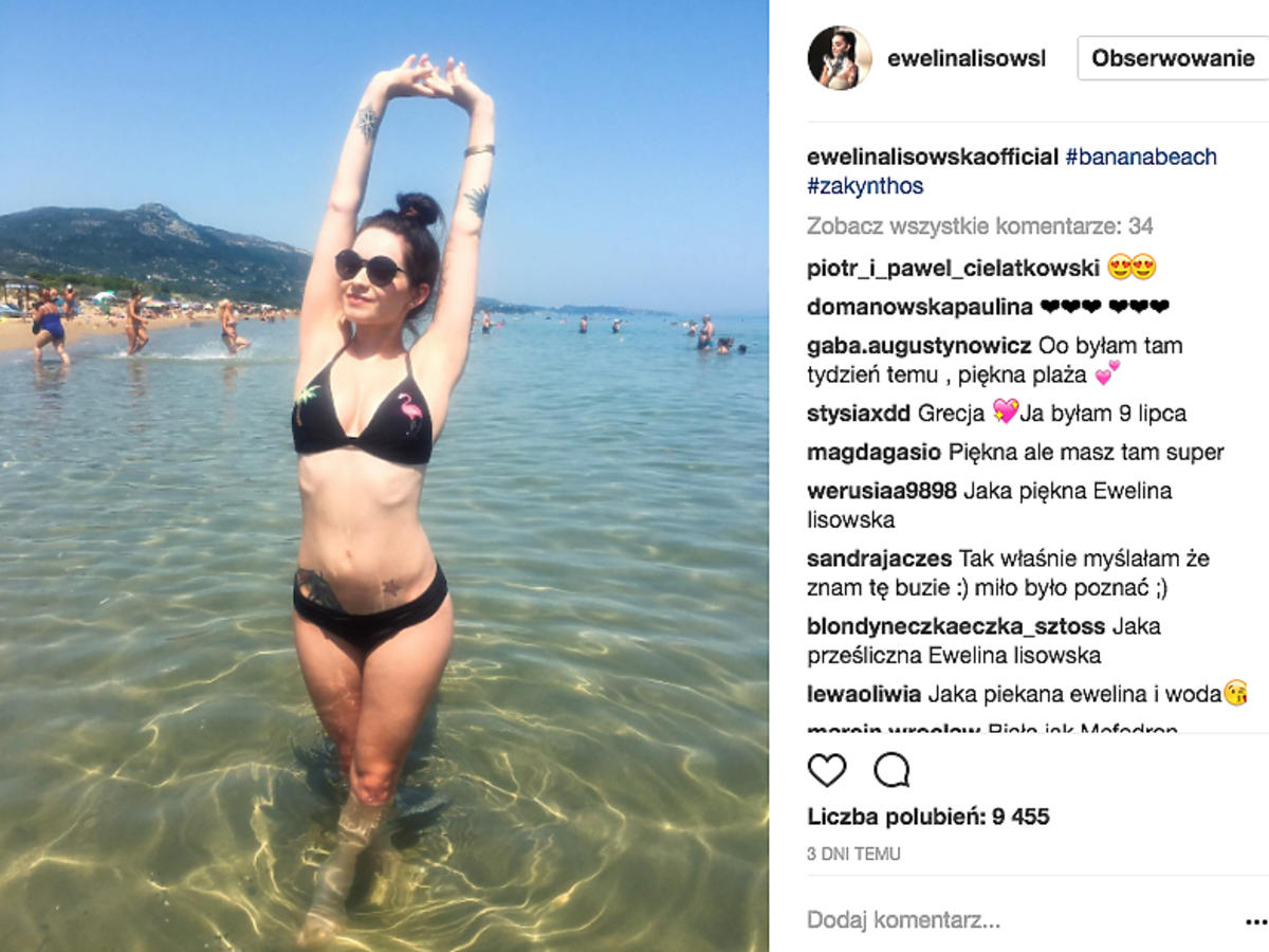 Ewelina Lisowska Na Wakacjach W Grecji W Bikini