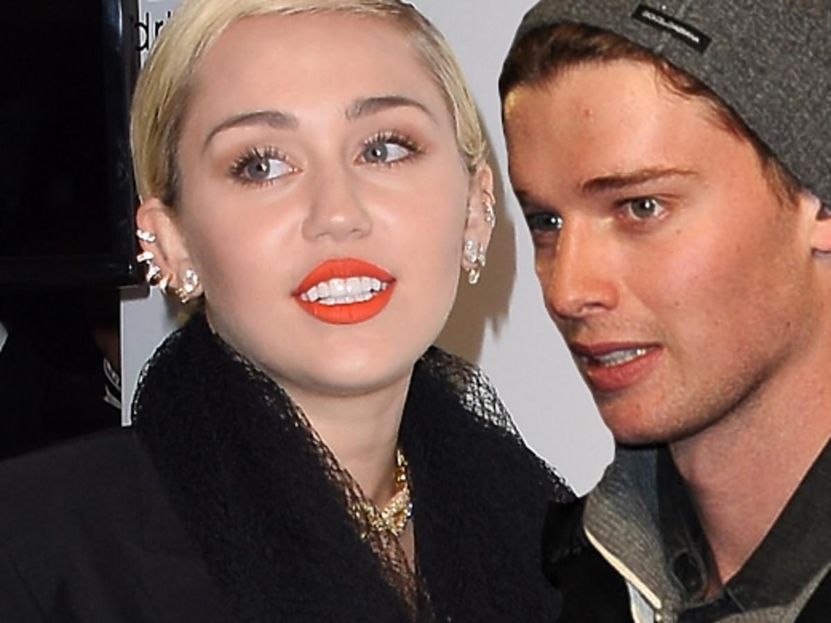 Fani Miley Cyrus grożą Patrickowi Schawrzegenerowi