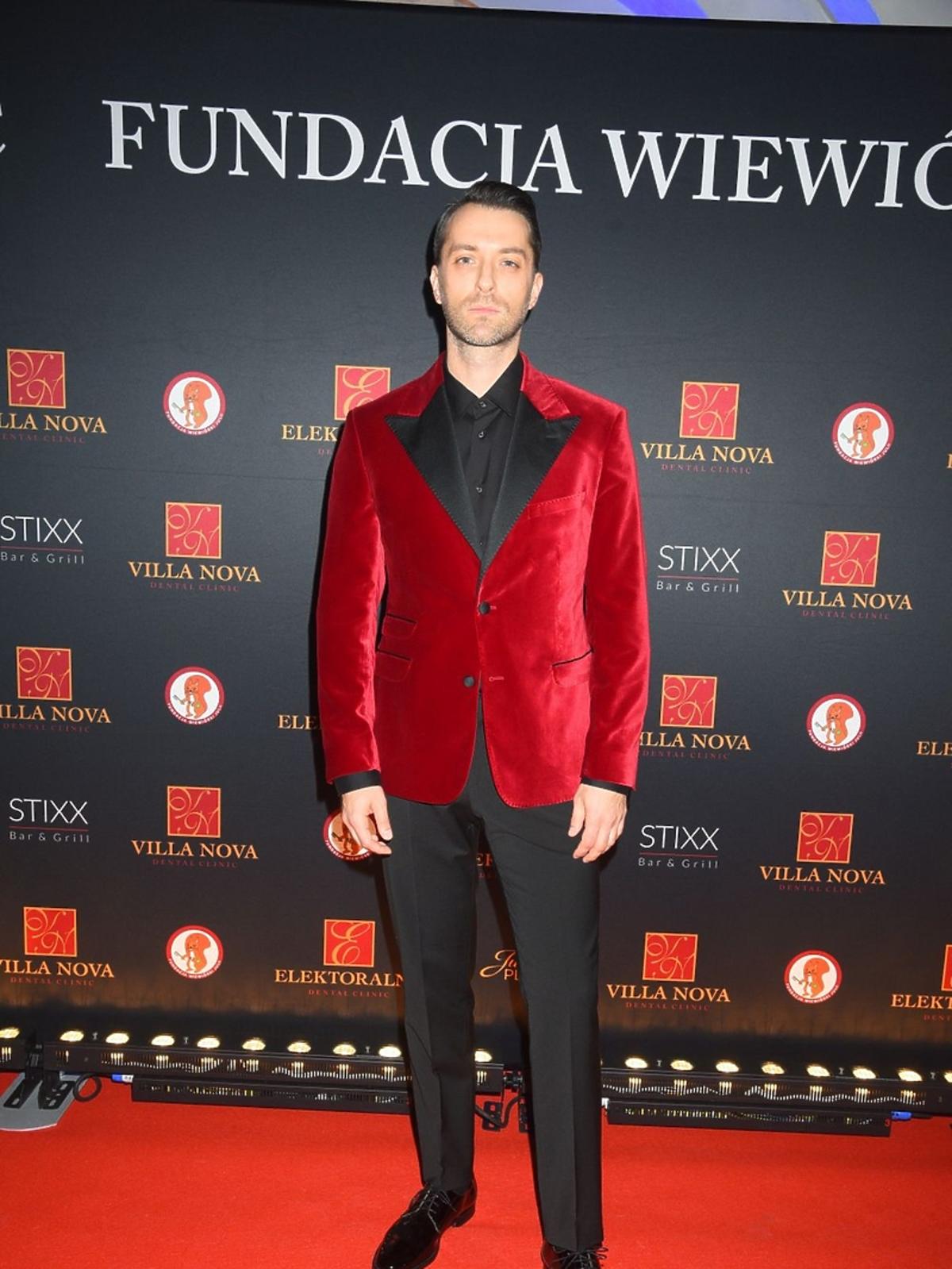 Filip Bobek na 4. urodzinach fundacji Wiewiórka Julii