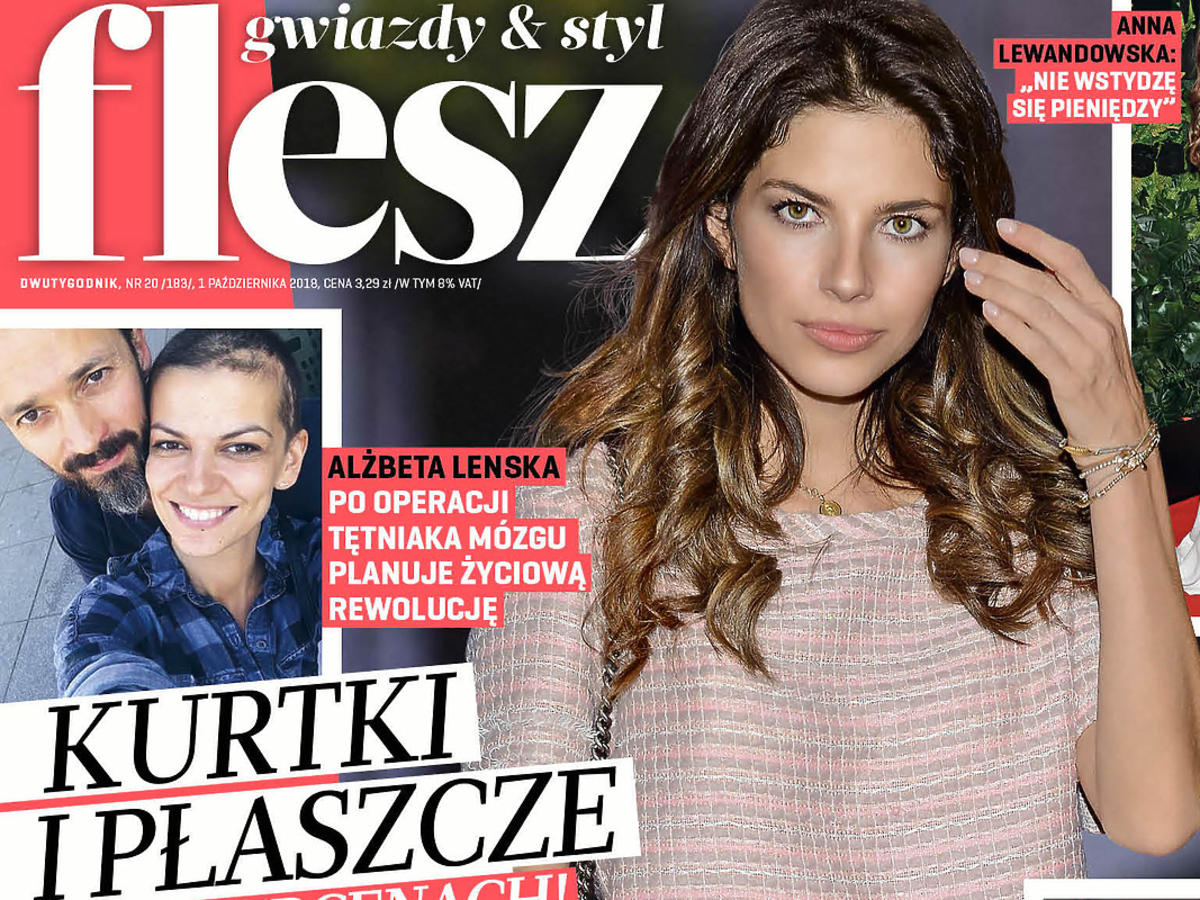 Flesz, Weronika Rosati na okładce