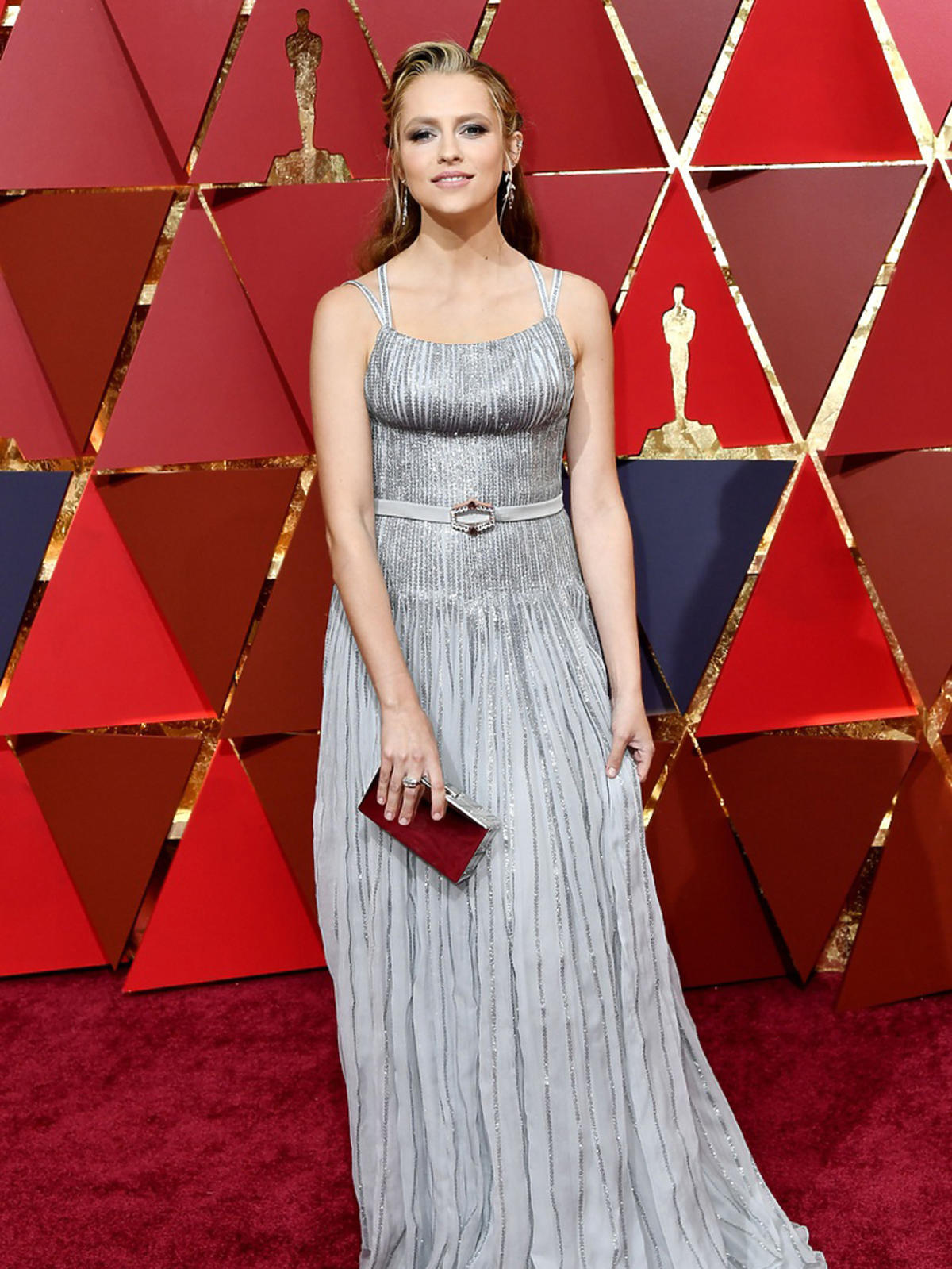 Gala Oskary 2017 - Teresa Palmer w sukni Prady