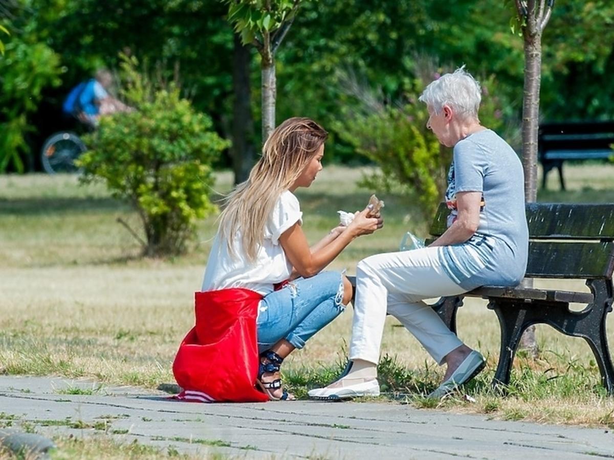 Górniak z mamą