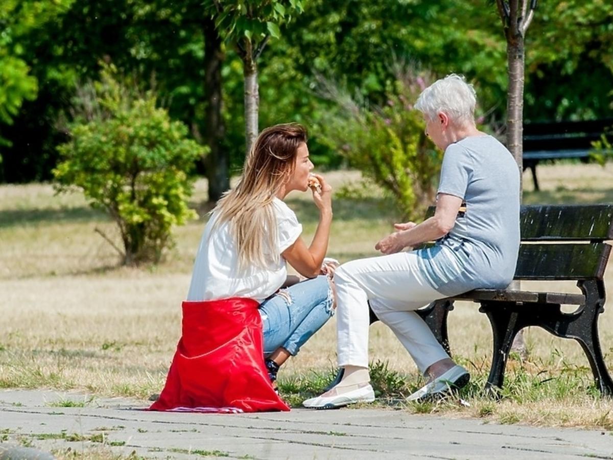 Górniak z mamą