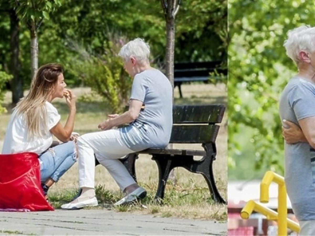 Górniak z mamą
