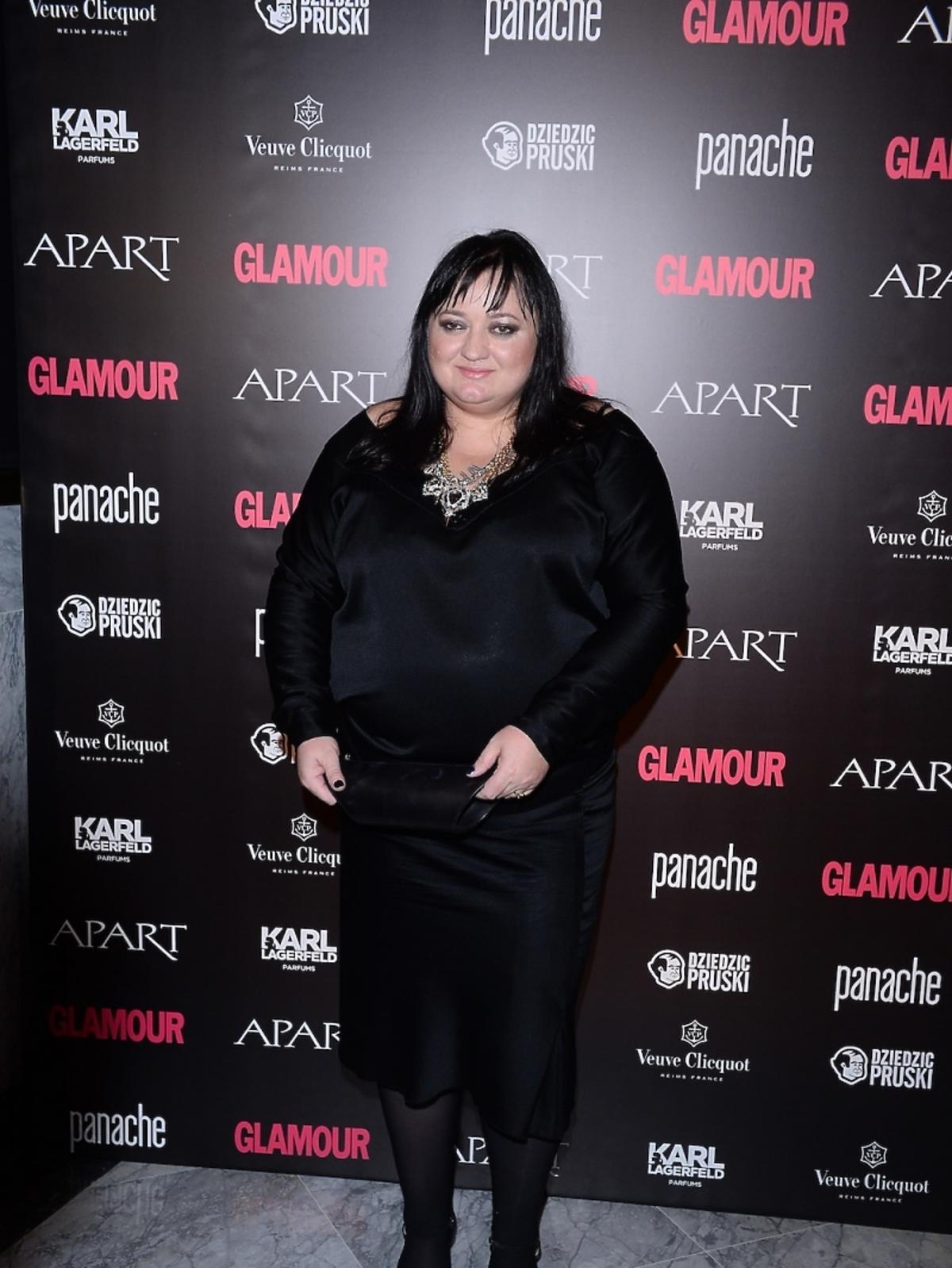 Gosia Baczyńska na Kobieta Roku Glamour 2014