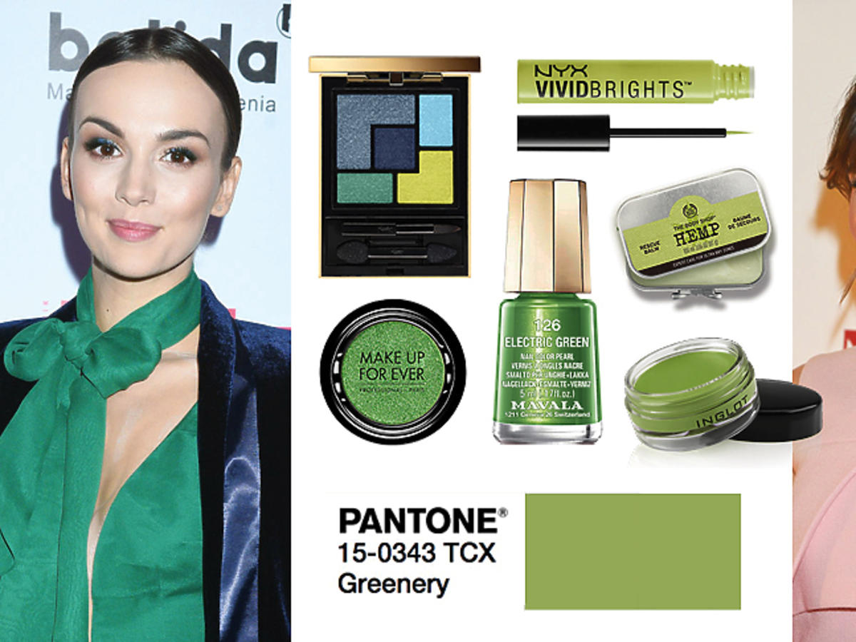 Greenery - zielony makijaż: Paulina Krupińska, Marta Żmuda-Trzebiatowska, zielone kosmetyki