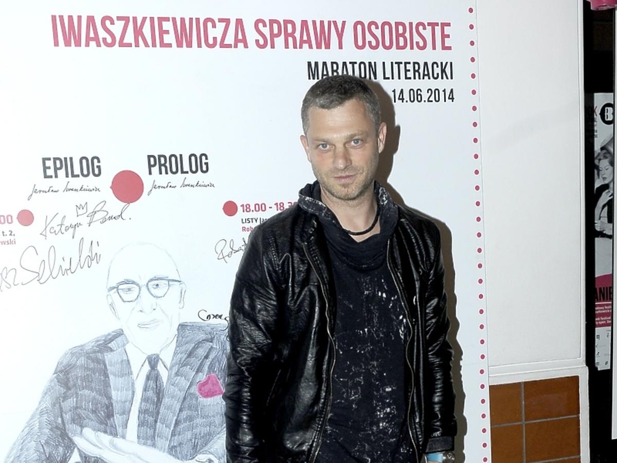 Grzegorz Damięcki podczas wydarzenia Iwaszkiewicza Sprawy Osobiste