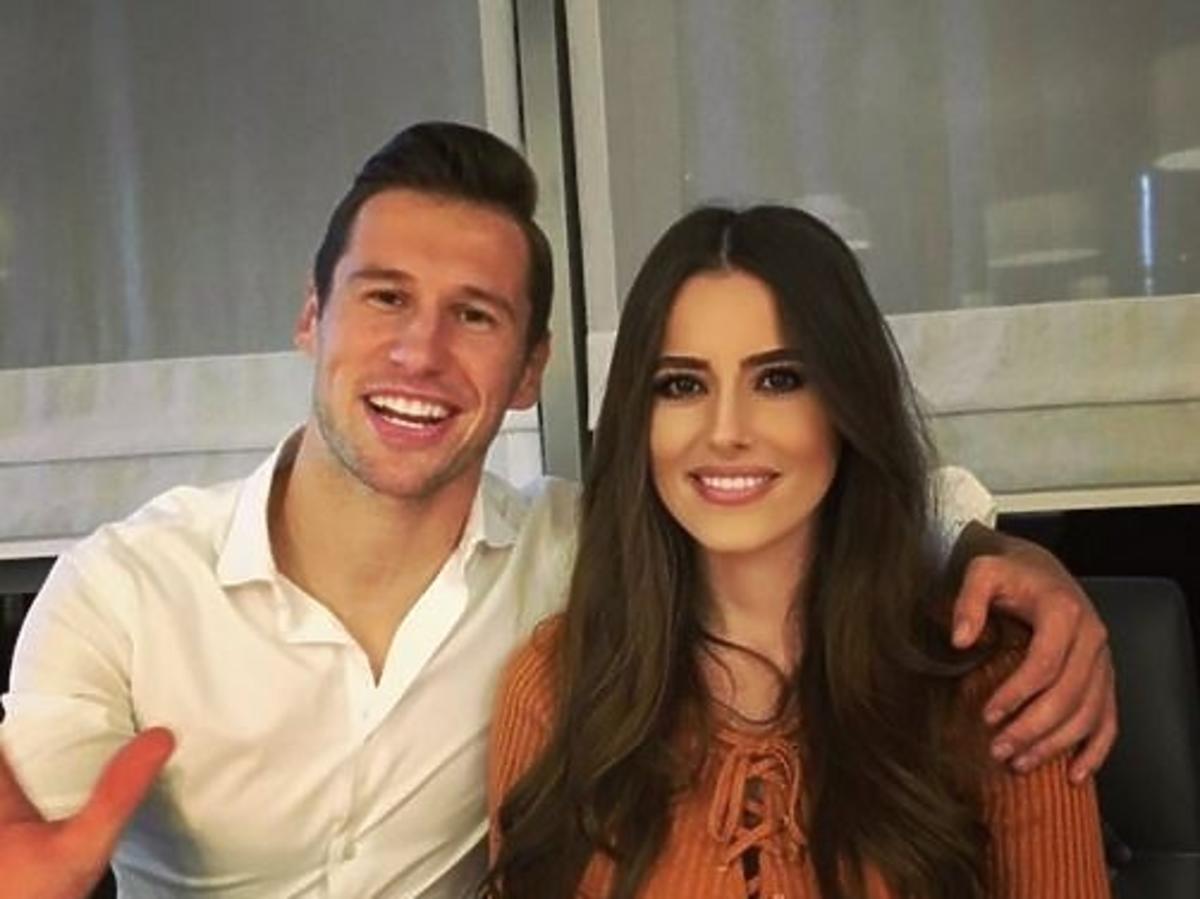 Grzegorz Krychowiak z dziewczyną