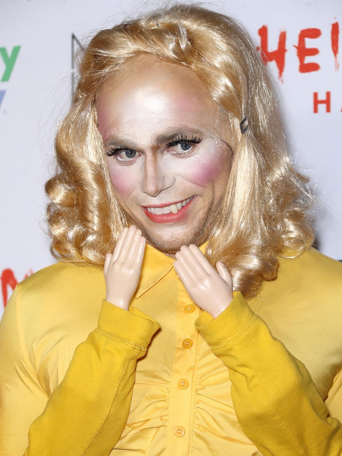 Gus Kenworthy na imprezie halloweenowej Heidi Klum