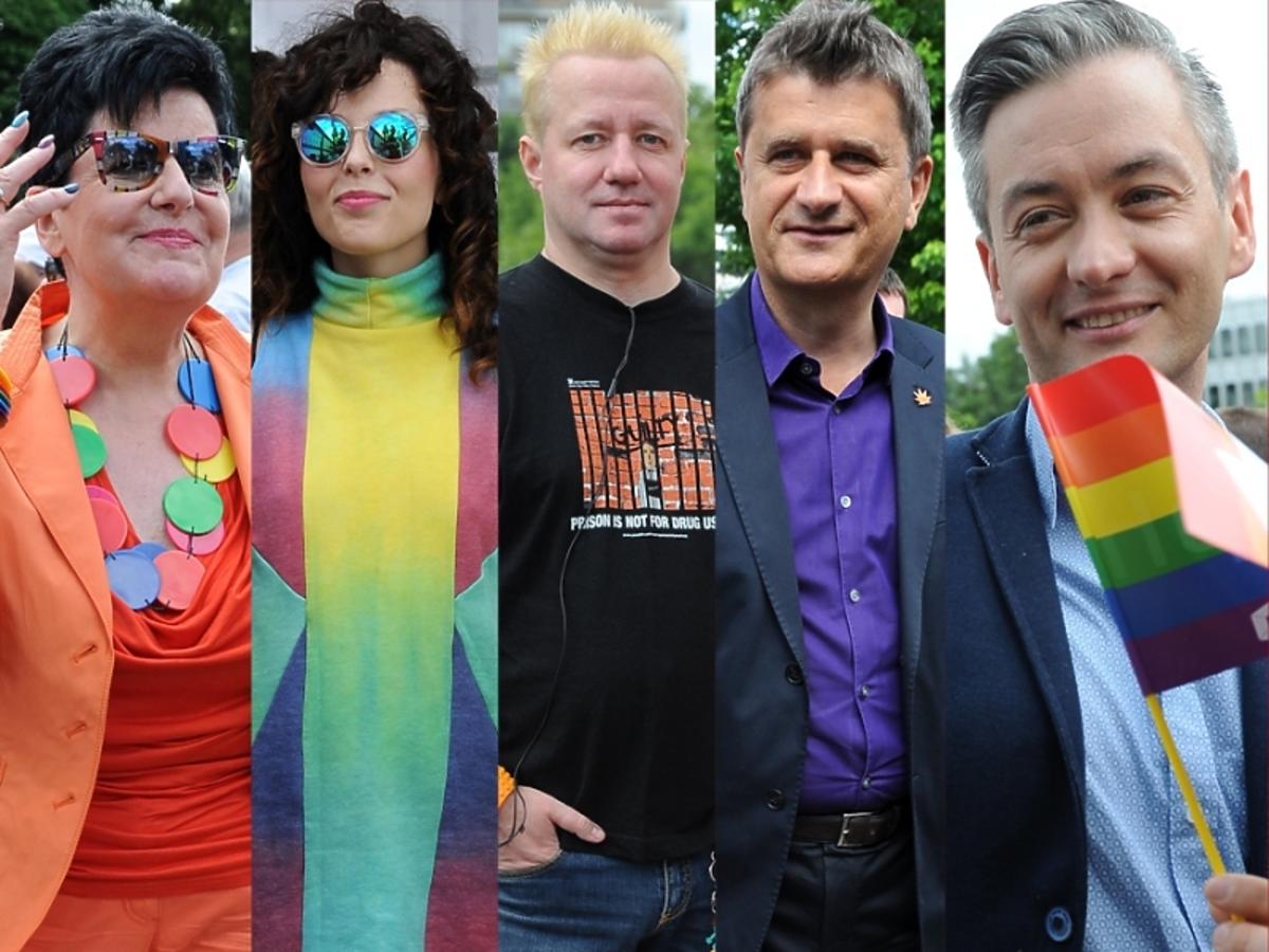 Gwiazdy i politycy na Paradzie Równości 2013