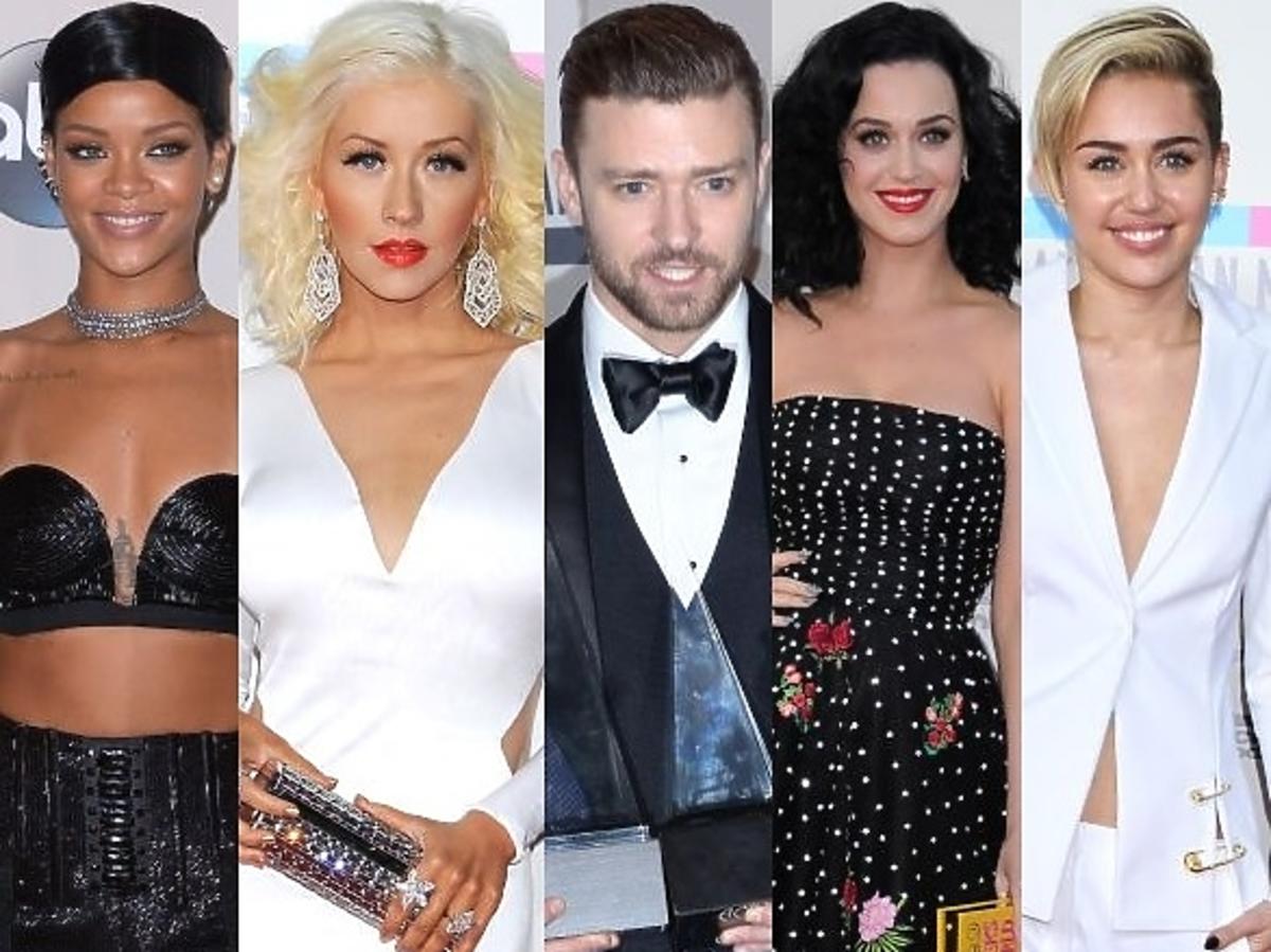Gwiazdy na gali American Music Awards 2013