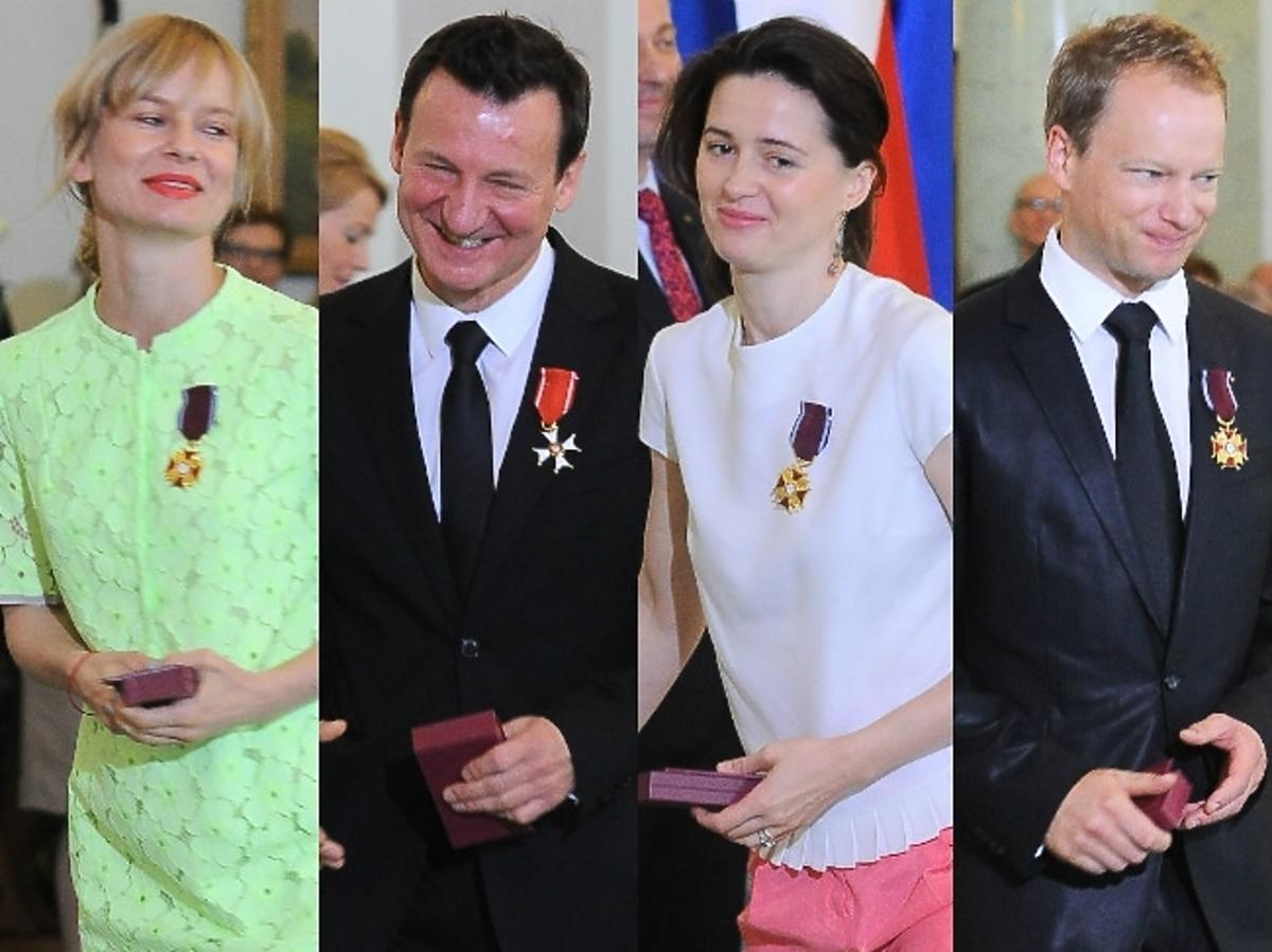 Gwiazdy nagrodzone przez prezydenta Bronisława Komorowskiego
