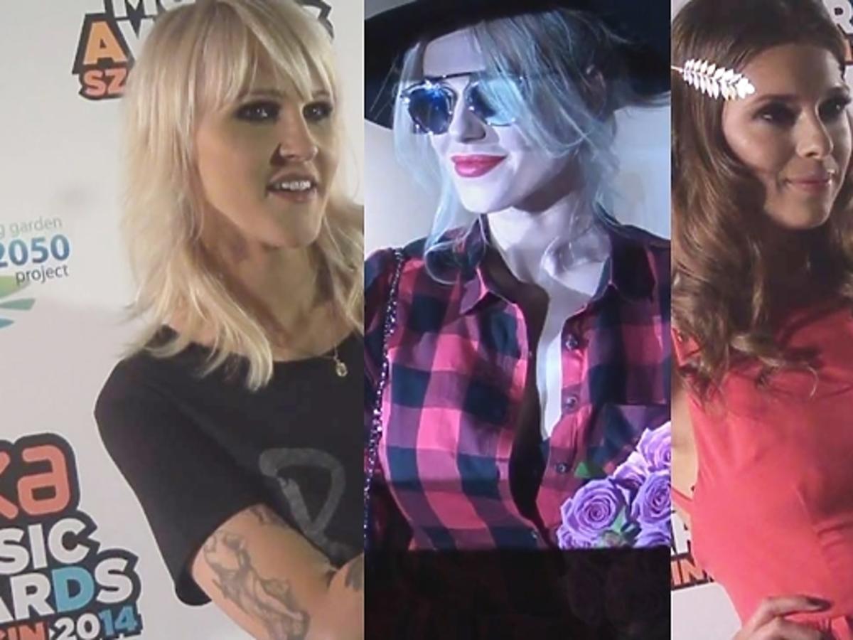 Gwiazdy pozują na EMA 2014
