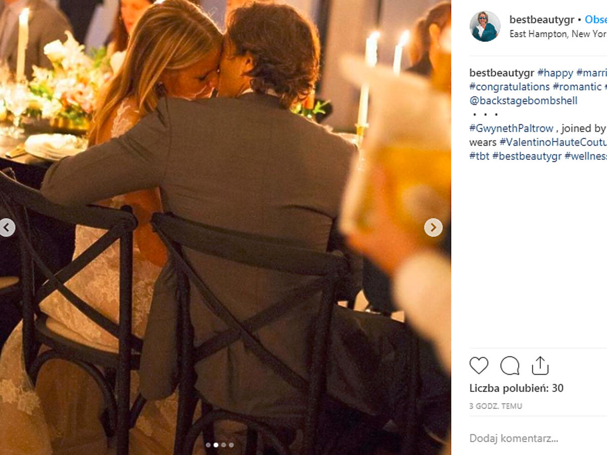Gwyneth Paltrow wzięła ślub, zdjęcia, kim jest mąż