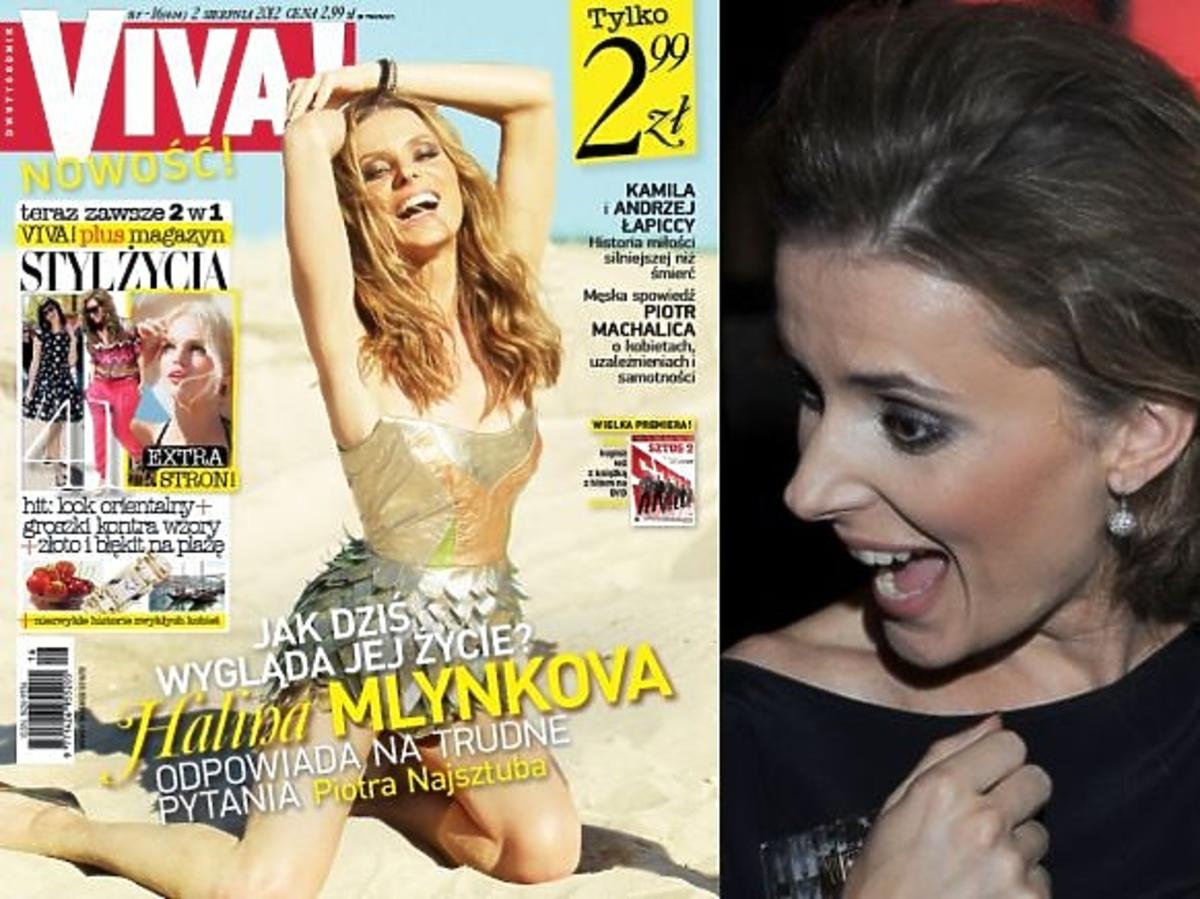 Halina Mlynkova ma za duży nos