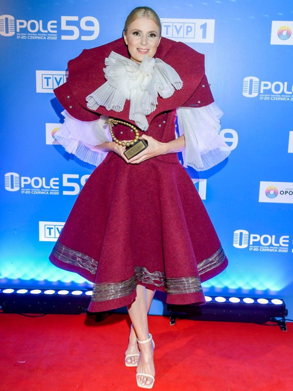 Halina Mlynkova na festiwalu w Opolu 2022
