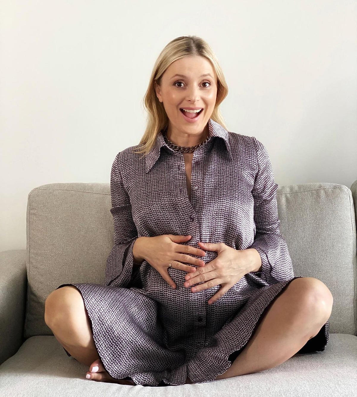 Halina Mlynkova pokazała ciążowy brzuch
