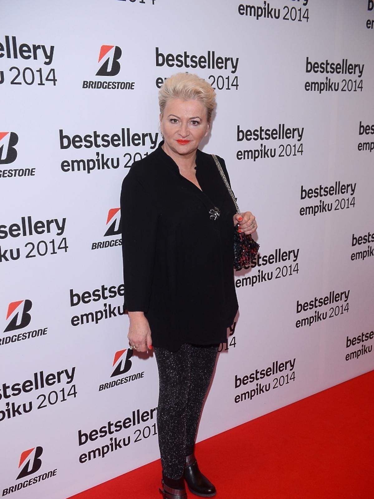 Hanna Bakuła na gali Bestsellery Empiku 2014