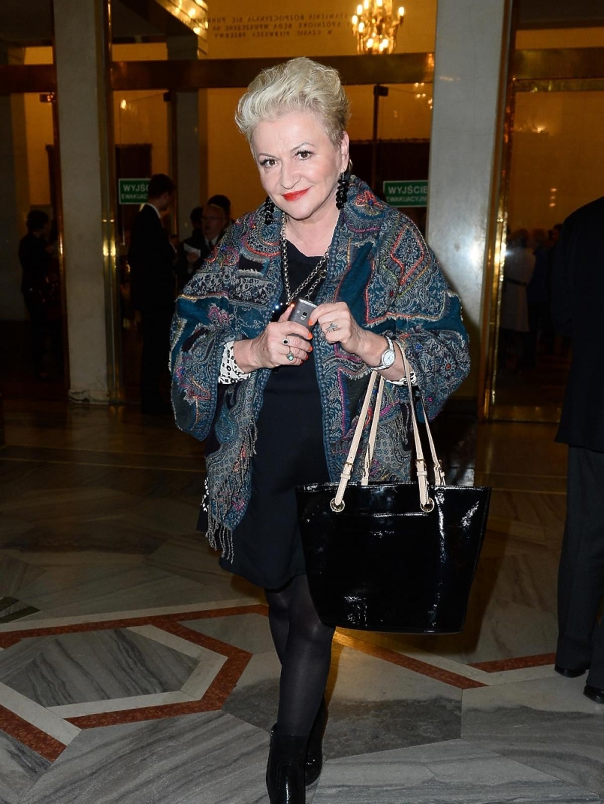Hanna Bakuła na premierze baletu Casanova w Teatrze Wielkim