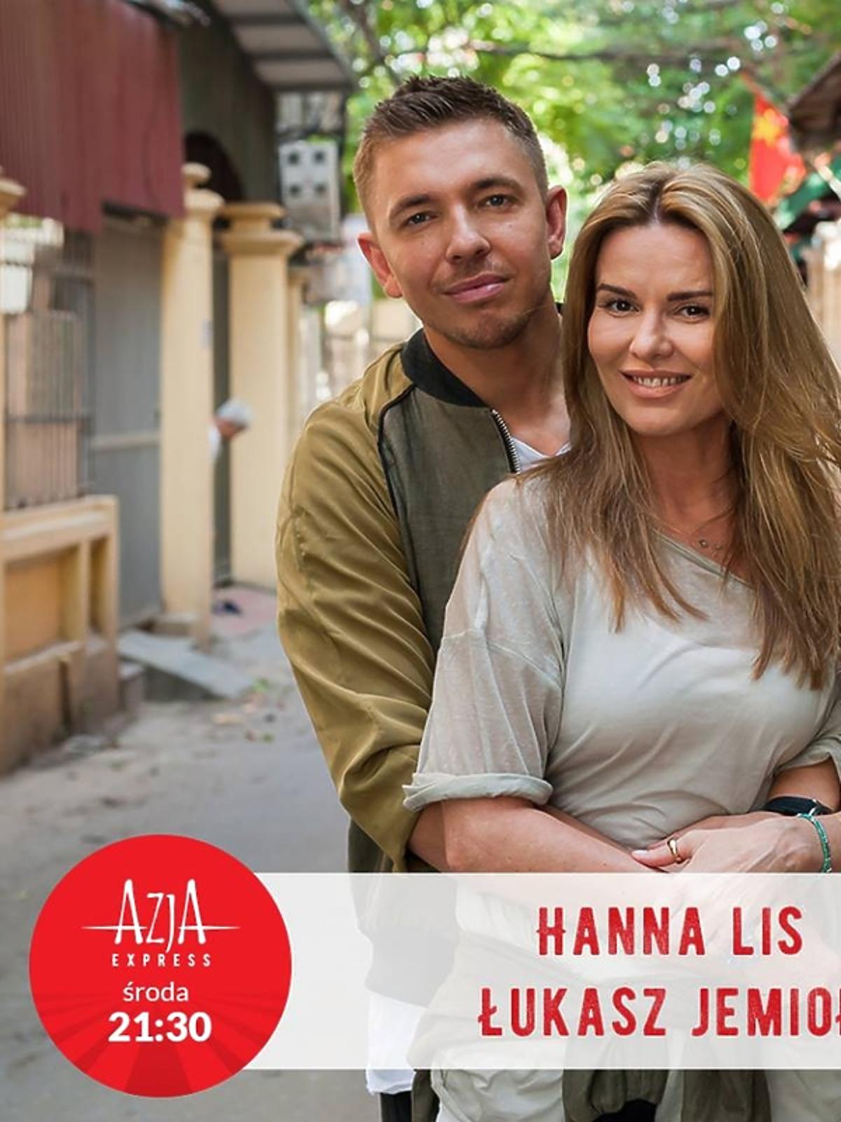 Hanna Lis i Łukasz Jemioł w programie Azja Express