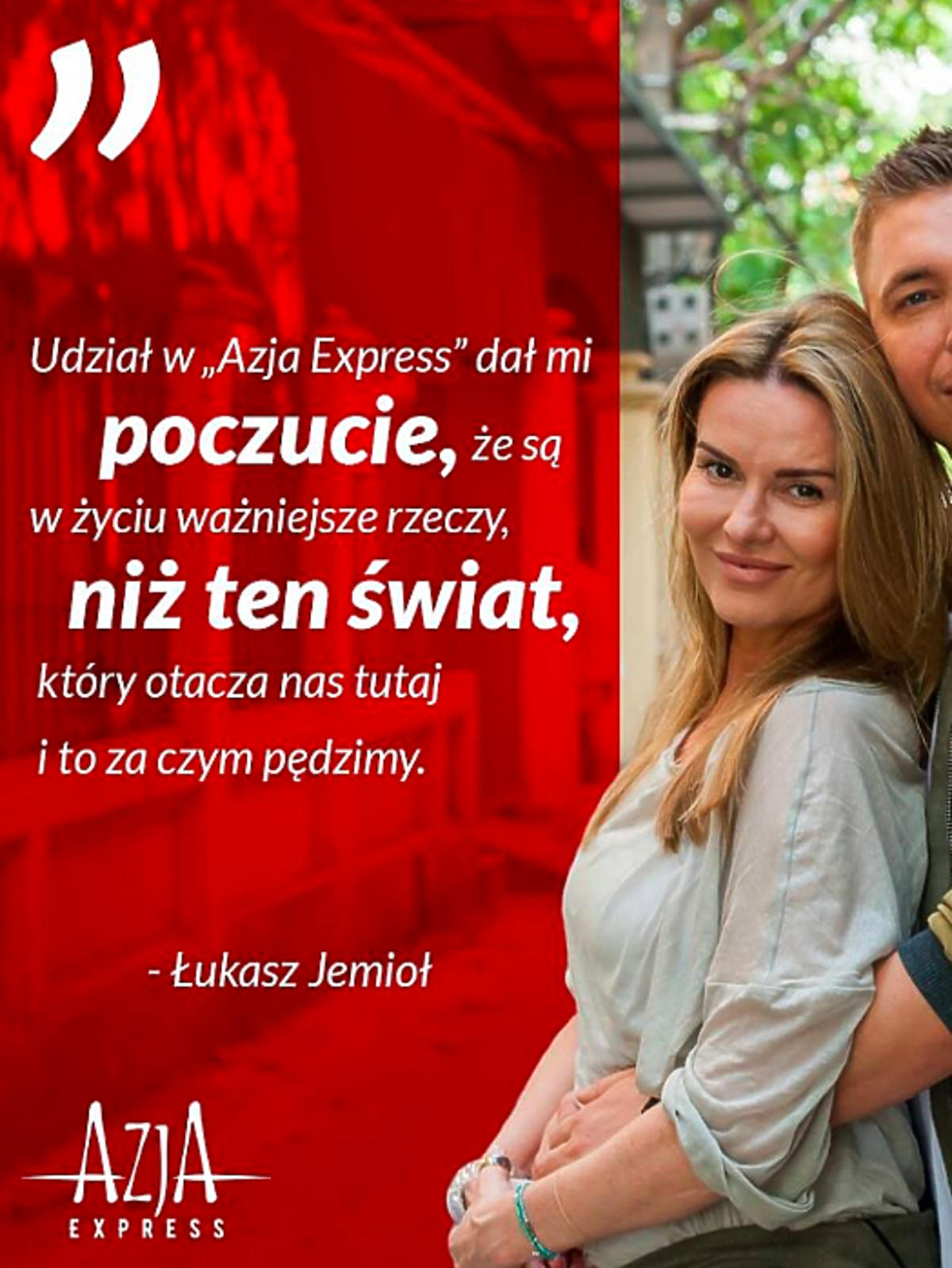 Hanna Lis, Łukasz Jemioł, Azja Express
