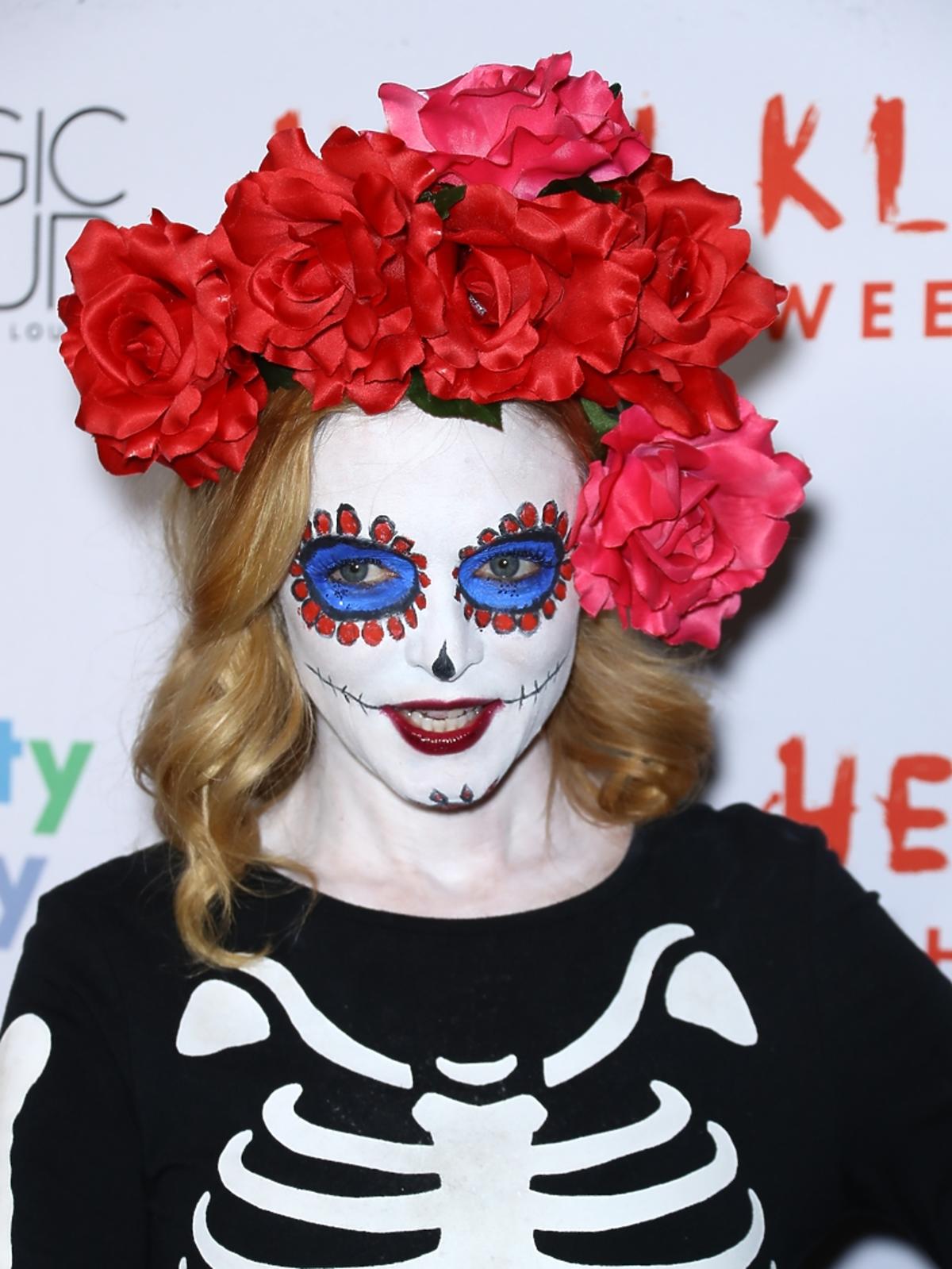 Heather Graham na imprezie halloweenowej Heidi Klum