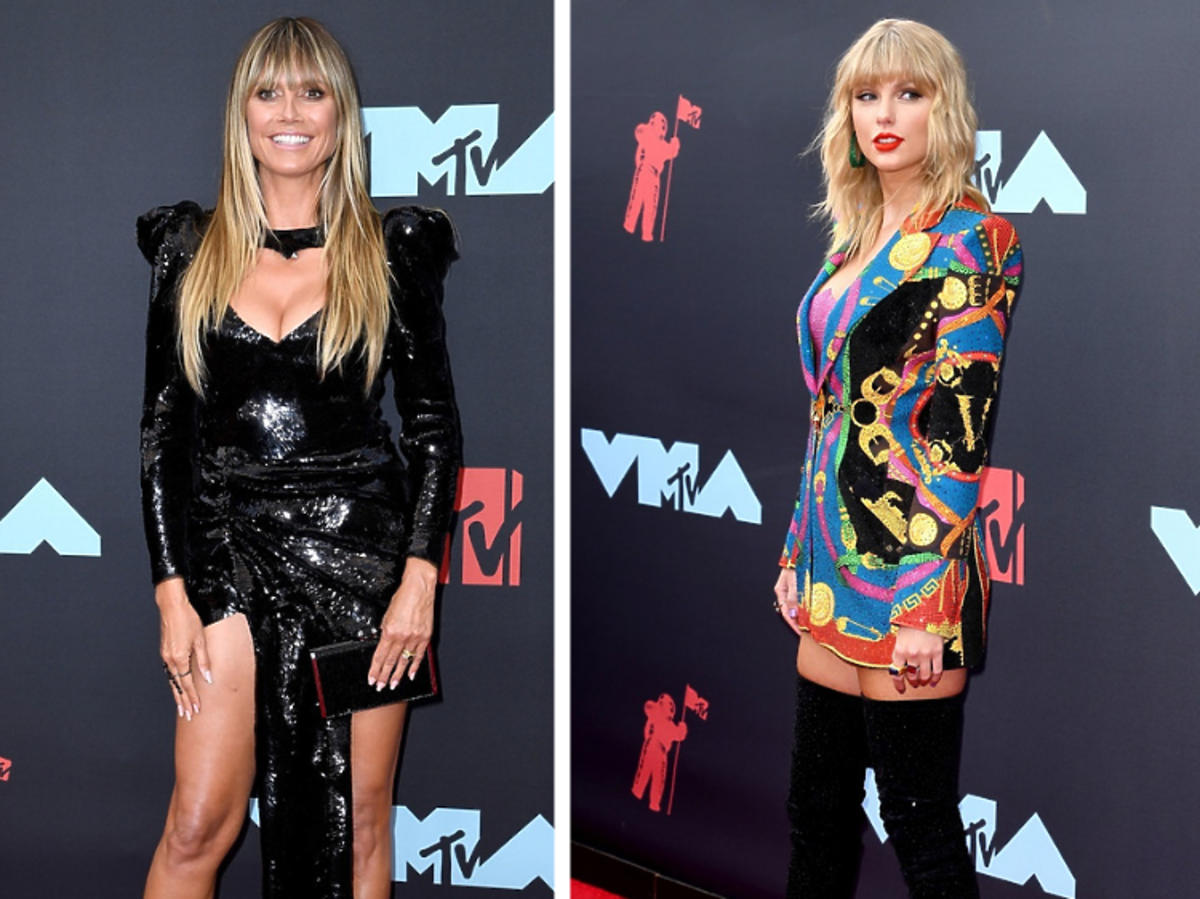 Heidi Klum i Tayor Swift MTV