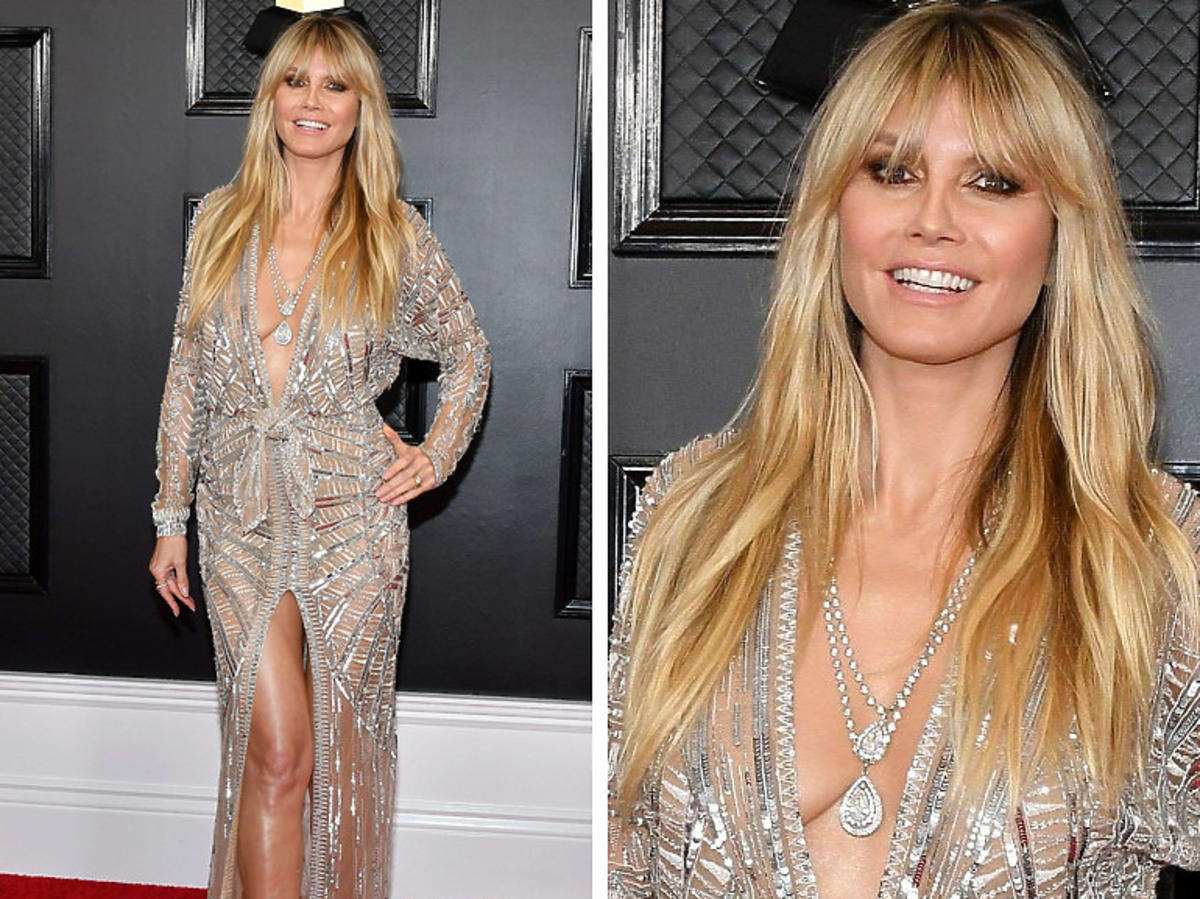 Heidi Klum na Grammy 2020