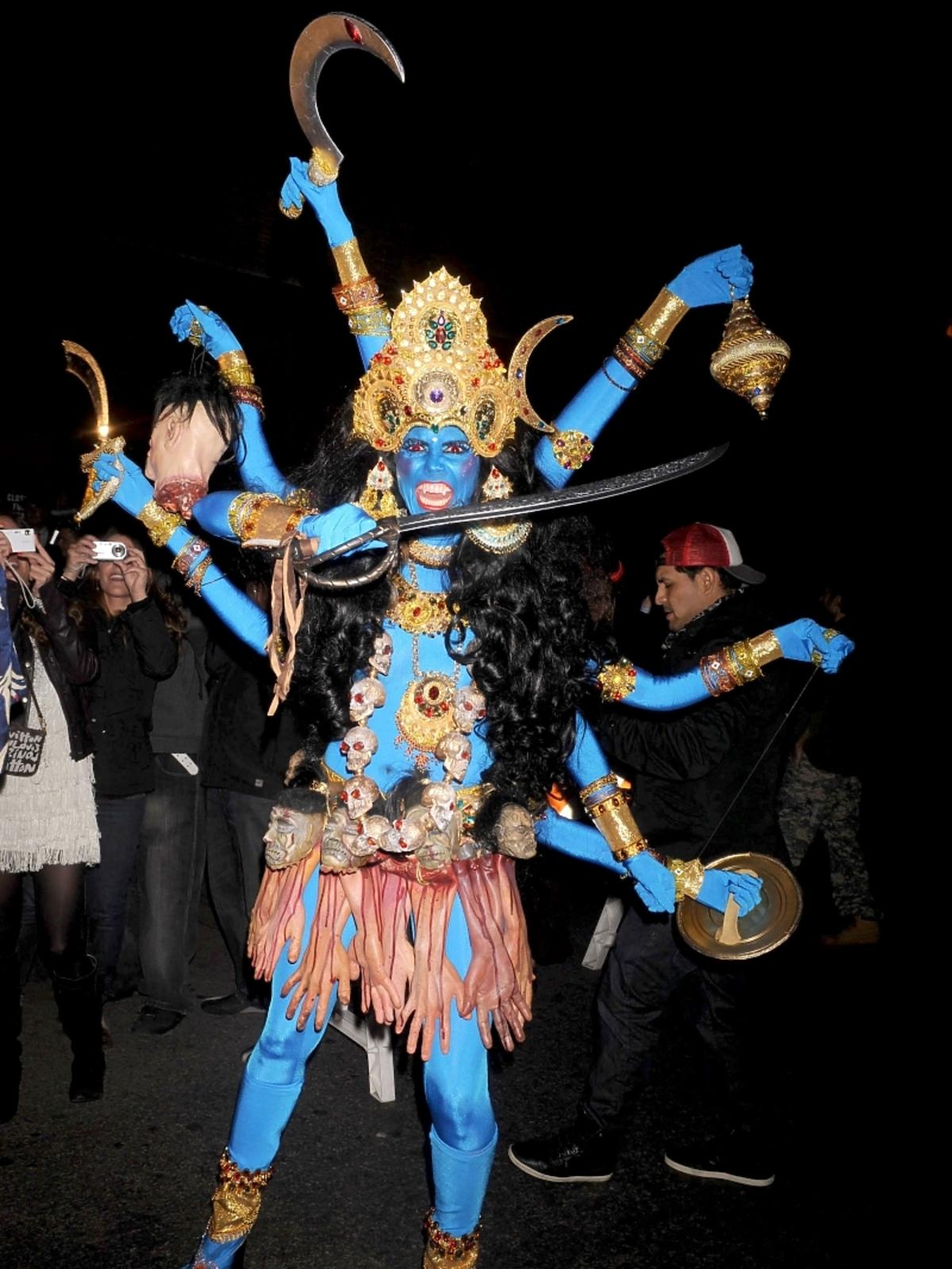 Heidi Klum na Halloween 2008