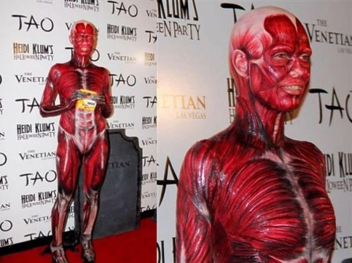 Heidi Klum na Halloween