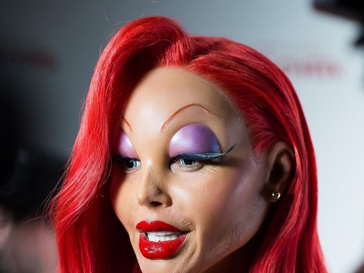 Heidi Klum w przebraniu na Halloween