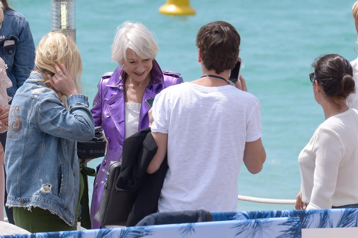 Helen Mirren upadła podczas festiwalu w Cannes