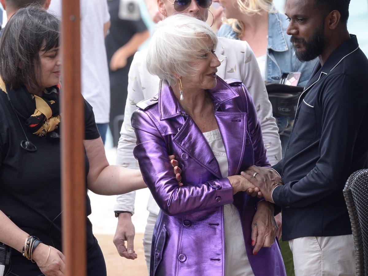 Helen Mirren upadła podczas festiwalu w Cannes