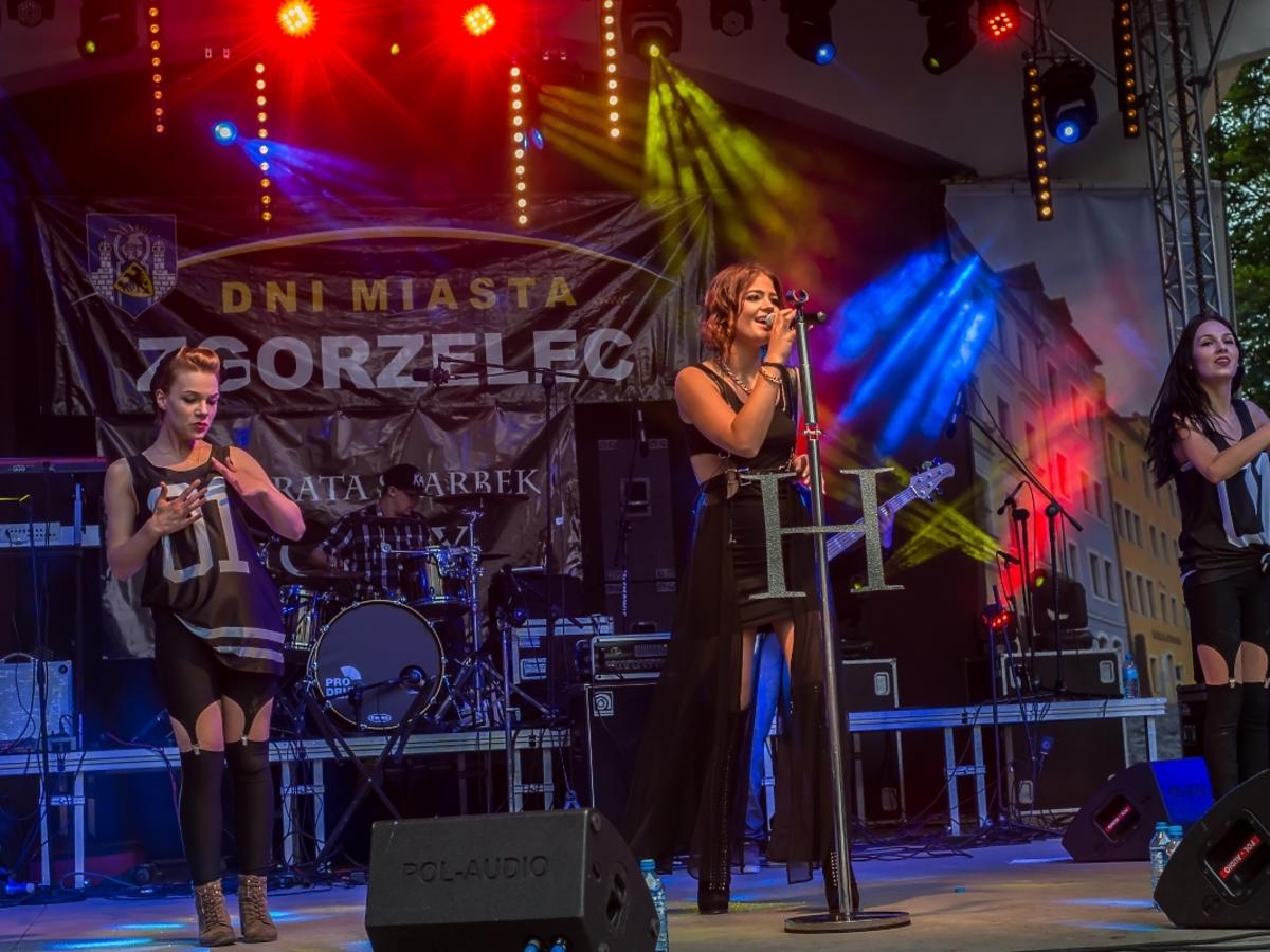 Honorata Skarbek Honey na koncercie w rodzinnym Zgorzelcu