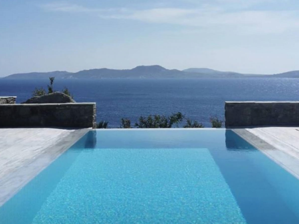 Hotel Lewandowskich i Szczęsnych na wyspie Mykonos